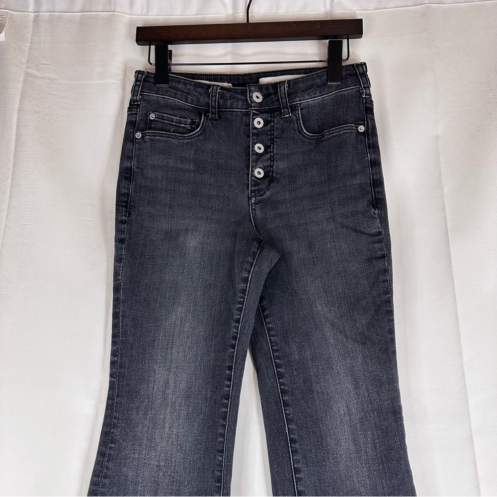 PILCRO ANTHROPOLOGIE Women’s Size 28 Denim Jeans High Rise Flare Stretch Ankle - Picture 4 of 15